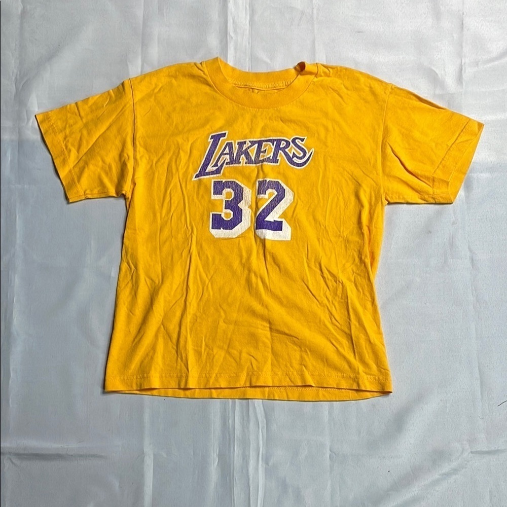 ADIDAS Lakers Kids Yellow T-Shirt